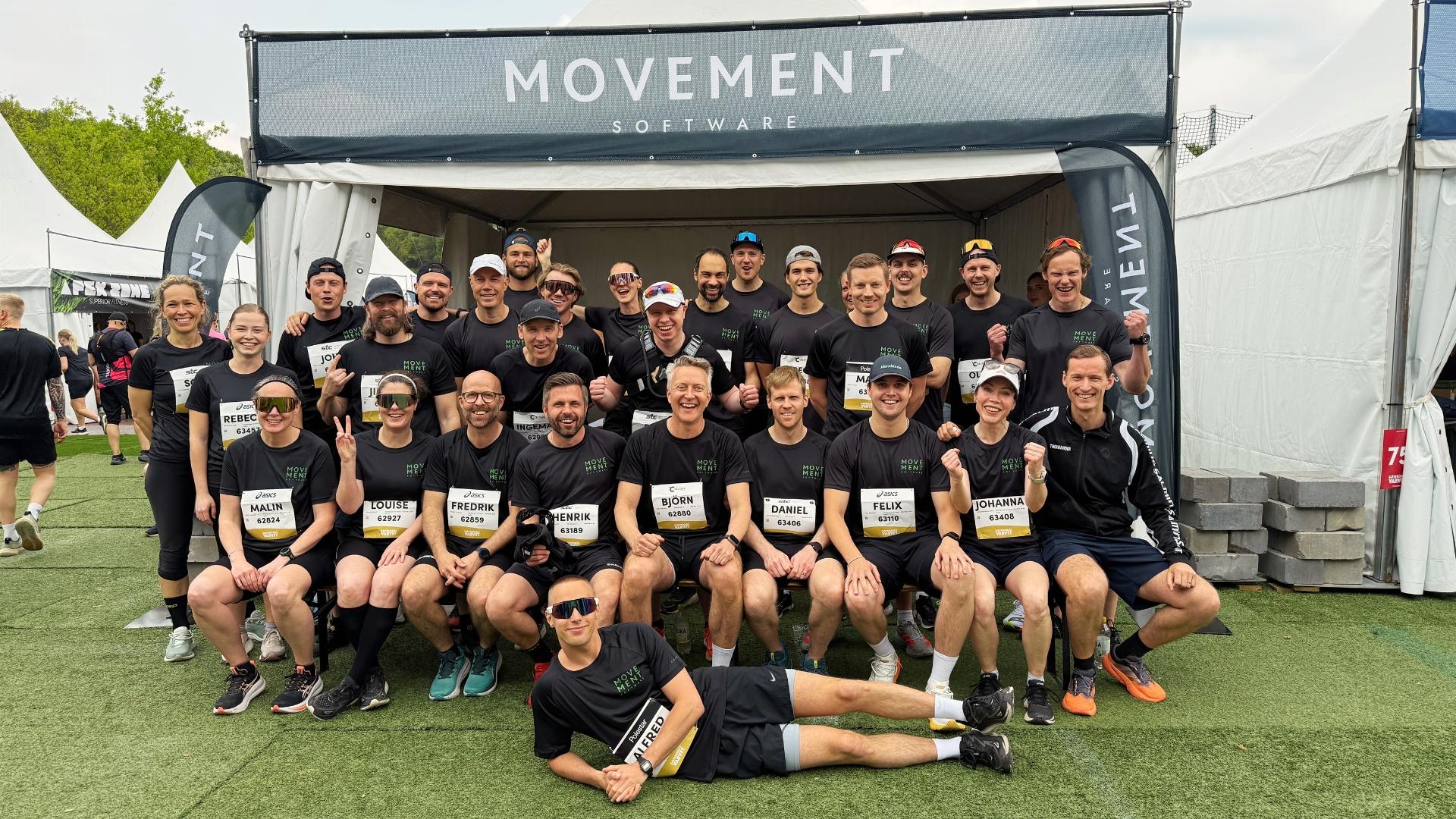 Movement Software runs Göteborgsvarvet